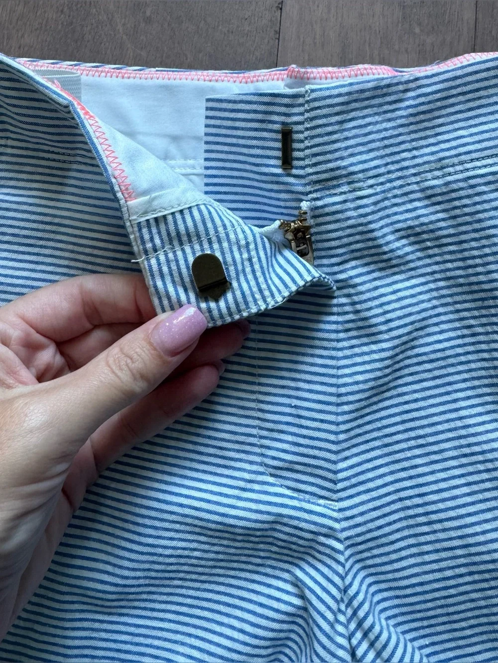 NWT Crewcuts Girls' Seersucker Shorts